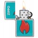 Zippo Lighter 48495 Flame Design