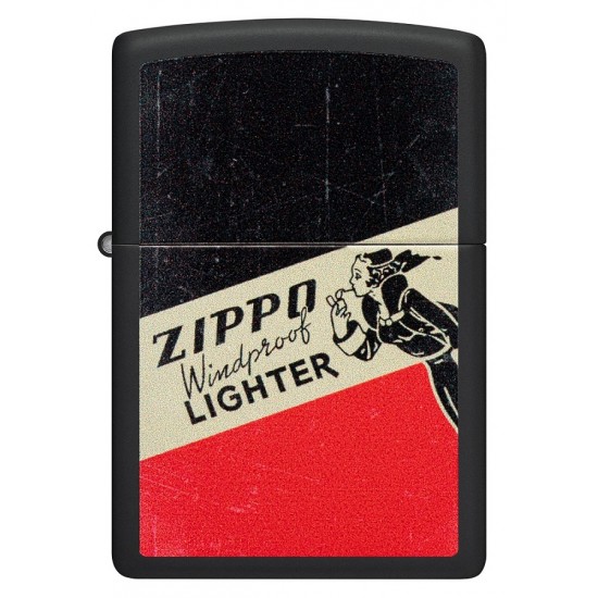 Zippo Lighter 48499 Windy Design