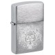 Zippo Lighter 48500 Spade Skull Design