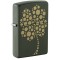 Zippo Lighter 48501 Four Leaf Clover Design