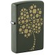 Zippo Lighter 48501 Four Leaf Clover Design