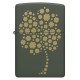 Zippo Lighter 48501 Four Leaf Clover Design