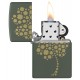 Zippo Lighter 48501 Four Leaf Clover Design