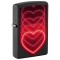 Zippo Lighter 48593 Hearts Design