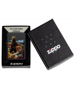 Zippo Lighter 48597 Linda Picken Grizzly