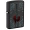 Zippo Lighter 48617 Heart Dagger Tattoo Design