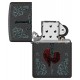 Zippo Lighter 48617 Heart Dagger Tattoo Design