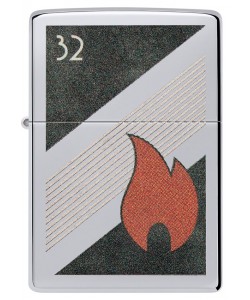 Zippo Lighter 48623 Zippo 32 Flame Design