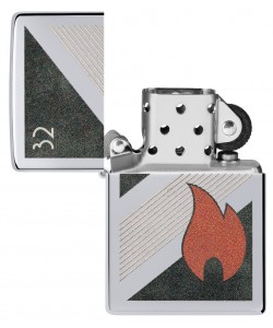 Zippo Lighter 48623 Zippo 32 Flame Design