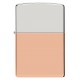 Zippo Lighter 48694 Bimetal Case - Sterling Silver Lid