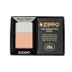 Zippo Lighter 48694 Bimetal Case - Sterling Silver Lid