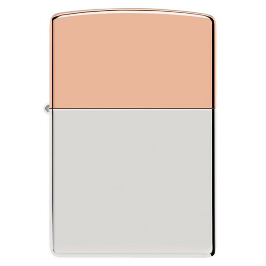 Zippo Lighter 48695 Bimetal Case - Copper Lid
