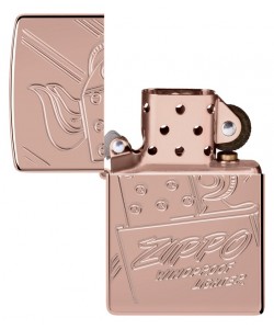 Zippo Lighter 48768 Armor® Script Collectible