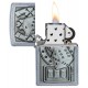 Zippo Lighter 49294 Lucky 7 Emblem Design