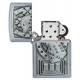 Zippo Lighter 49294 Lucky 7 Emblem Design