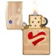 Zippo šķiltavas 49303  Armor™ Heart and Sword Design