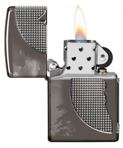 Zippo Lighter 49353 Armor® Wolf Design