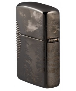 Zippo Lighter 49353 Armor® Wolf Design