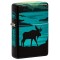 Zippo Lighter 49481 Moose Landscape Design