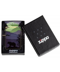 Zippo Lighter 49482 Bear Landscape Design