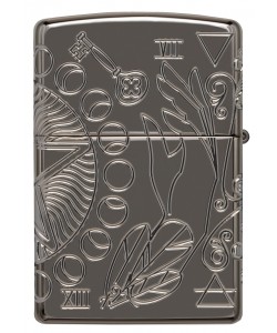 Zippo Lighter 49689 Armor® Wicca Design