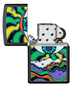 Зажигалка Zippo 49699 Black Light Eye Design