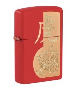 Zippo Lighter  49701 Year of the Tiger Design