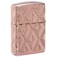 Zippo Lighter 49702 Armor® Geometric Diamond Pattern Design