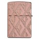 Zippo Lighter 49702 Armor® Geometric Diamond Pattern Design