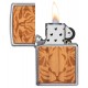 Zippo Lighter Woodchuck 49707 Cherry Tiger Head