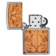 Zippo Lighter Woodchuck 49707 Cherry Tiger Head