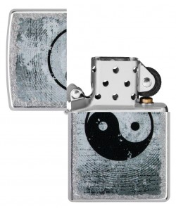 Zippo Lighter 49772 Ying Yang Design