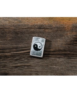 Zippo Lighter 49772 Ying Yang Design