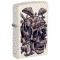 Zippo Lighter 49786 Skullshroom Design