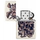 Zippo Lighter 49786 Skullshroom Design