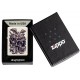 Zippo Lighter 49786 Skullshroom Design