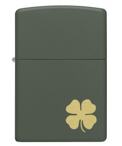 Zippo Lighter 49796 Four Leaf Clover