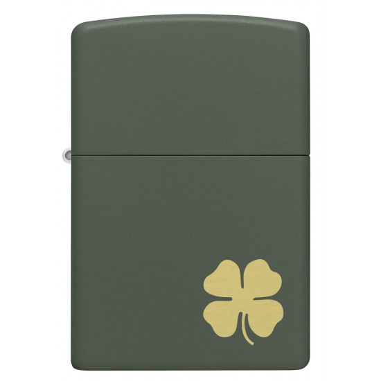 Zippo Lighter 49796 Four Leaf Clover
