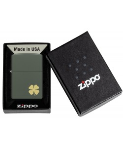 Zippo Lighter 49796 Four Leaf Clover