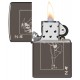 Zippo Lighter 49797 Windy Design