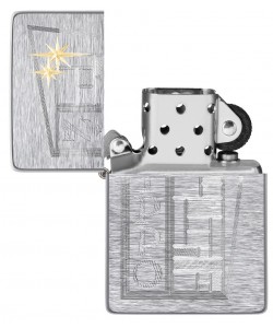 Zippo šķiltavas 49801 Retro Zippo Design