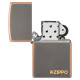 Zippo šķiltavas 49839ZL Rustic Bronze