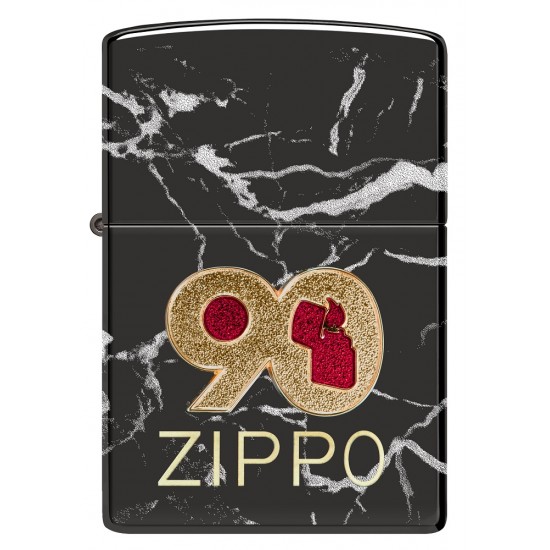 Zippo Lighter 49864 90th Anniversary Special Commemorative Packaging