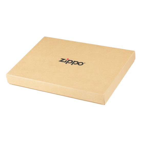 Zippo Nappa Tri-Fold Wallet Black