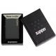 Zippo Lighter 236ZL Classic Black Crackle® Zippo Logo