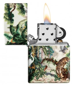 Zippo Lighter 46016 Jungle Design