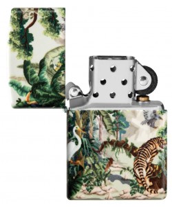 Zippo Lighter 46016 Jungle Design