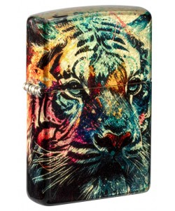 Zippo Lighter 46145 Tiger Design