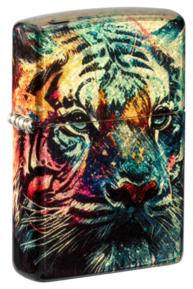 Zippo Lighter 46145 Tiger Design - 46145