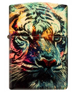 Zippo Lighter 46145 Tiger Design